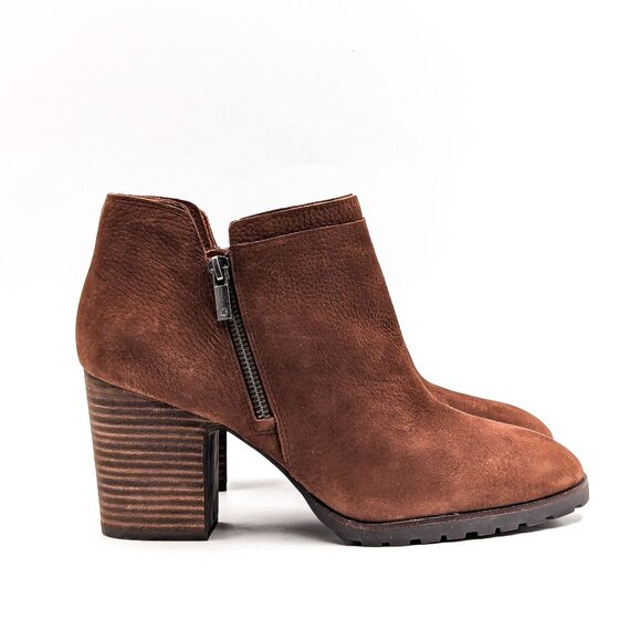 Lucky Brand Women Nyrima Soil Leather Summer Lug Sole Boots Size 11 - Picture 9 of 12